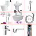 Combo thiết bị vệ sinh Inax IN391