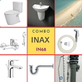 Combo thiết bị vệ sinh Inax IN68