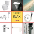 Combo thiết bị vệ sinh Inax IN74