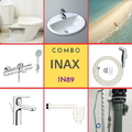 Combo thiết bị vệ sinh Inax IN89