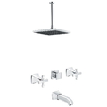 Vòi sen tắm âm tường nóng lạnh Inax BFV-81SEC
