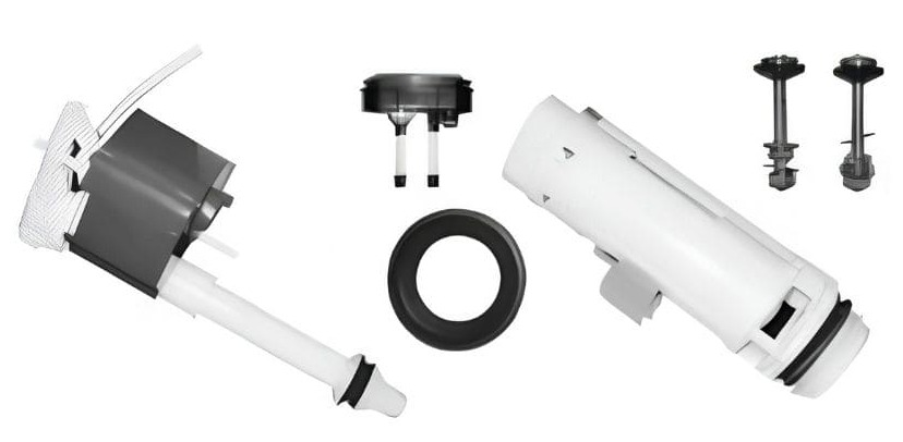 Bộ xả bồn cầu INAX DTF-801VT chính hãng