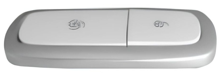 Nút nhấn INAX A-902-2 chính hãng cho bồn cầu AC-919VRN