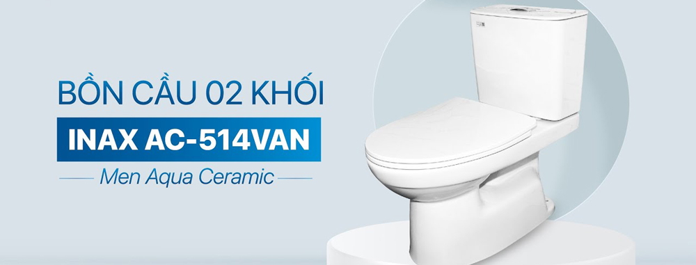 Bồn cầu 2 khối inax