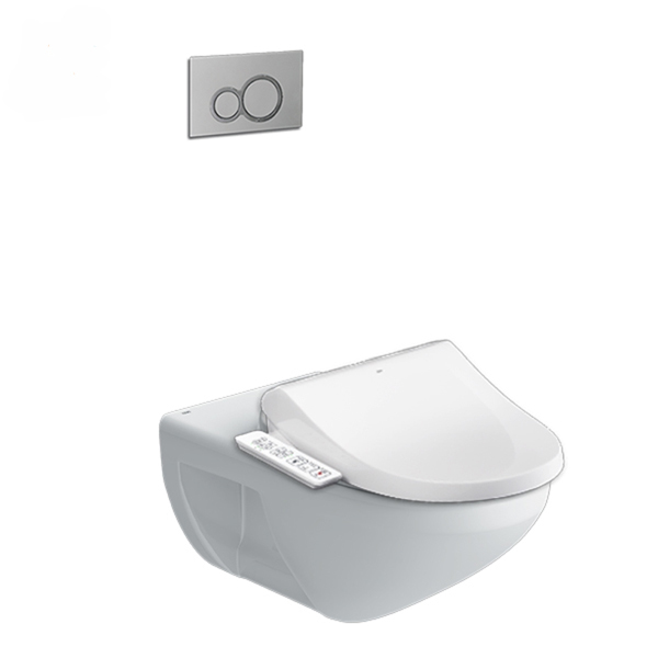 Bồn cầu treo tường INAX AC-23P+CW-H17VN với thiết kế gọn cho phòng tắm hiện đại