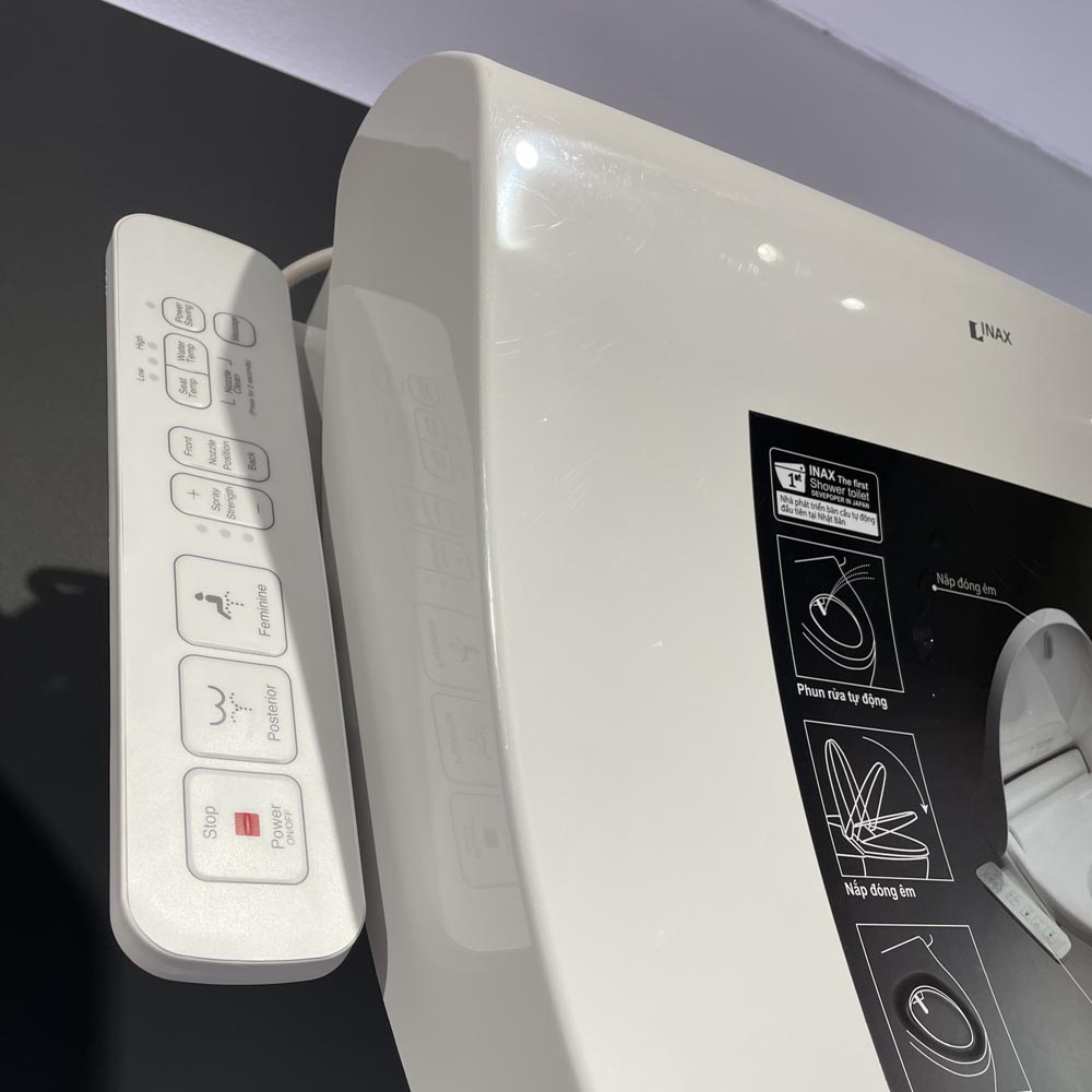Bảng điều khiển nắp rửa điện tử INAX CW-H17VN