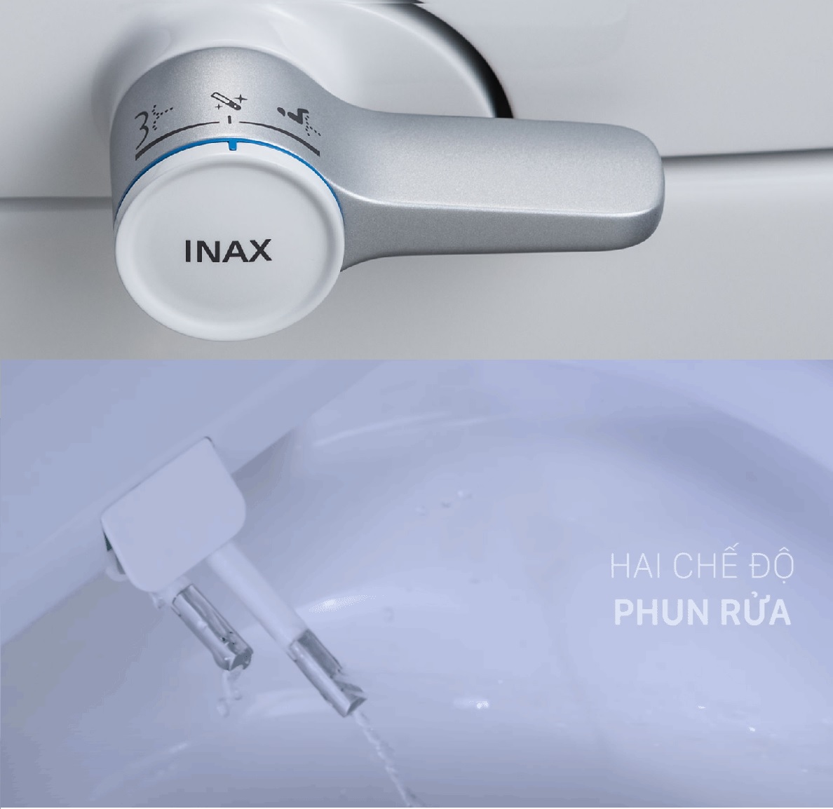 Nắp rửa cơ CW-S32VN tiện dụng không dùng điện