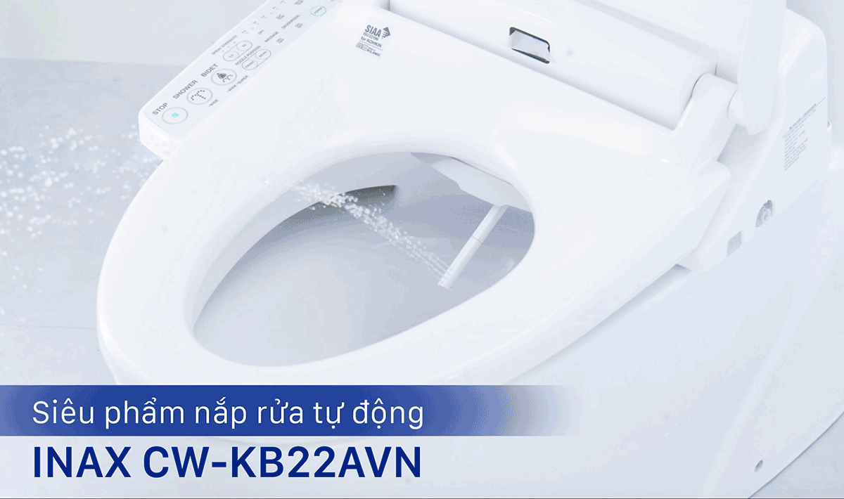 Nắp rửa điện tử INAX thông minh CW-KB22AVN (CWKB22AVN)