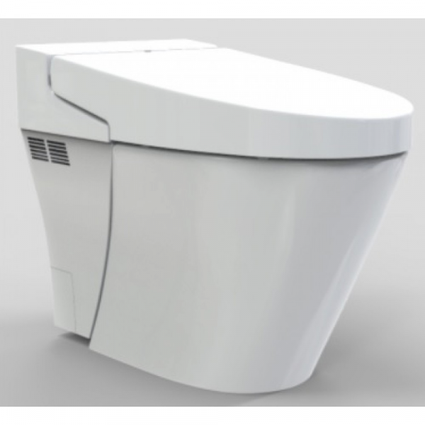 Thiết kế bên hông bồn cầu thông minh INAX AC-618VN gọn và hiện đại Thiết kế bên hông bồn cầu thông minh INAX AC-618VN