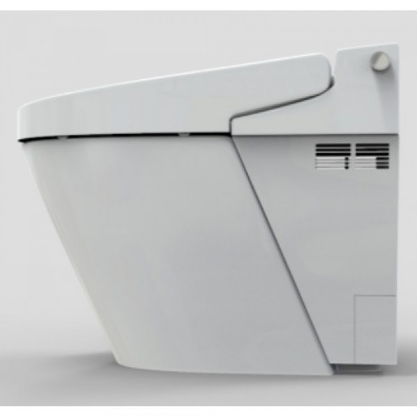 Bồn cầu điện tử INAX AC-618VN có nắp rửa thông minh tích hợp Bồn cầu điện tử INAX AC-618VN nhìn nghiêng