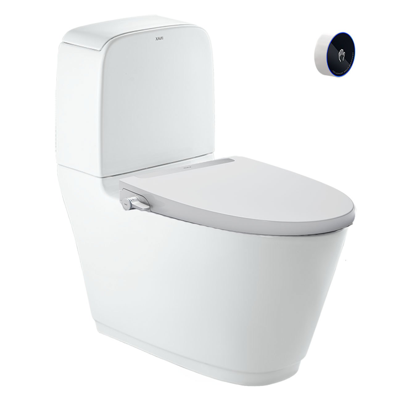 Thiết kế bồn cầu INAX ACT-832+CW-S32VN phù hợp phòng tắm hiện đại Bồn cầu INAX ACT-832+CW-S32VN 2 khối xả cảm ứng