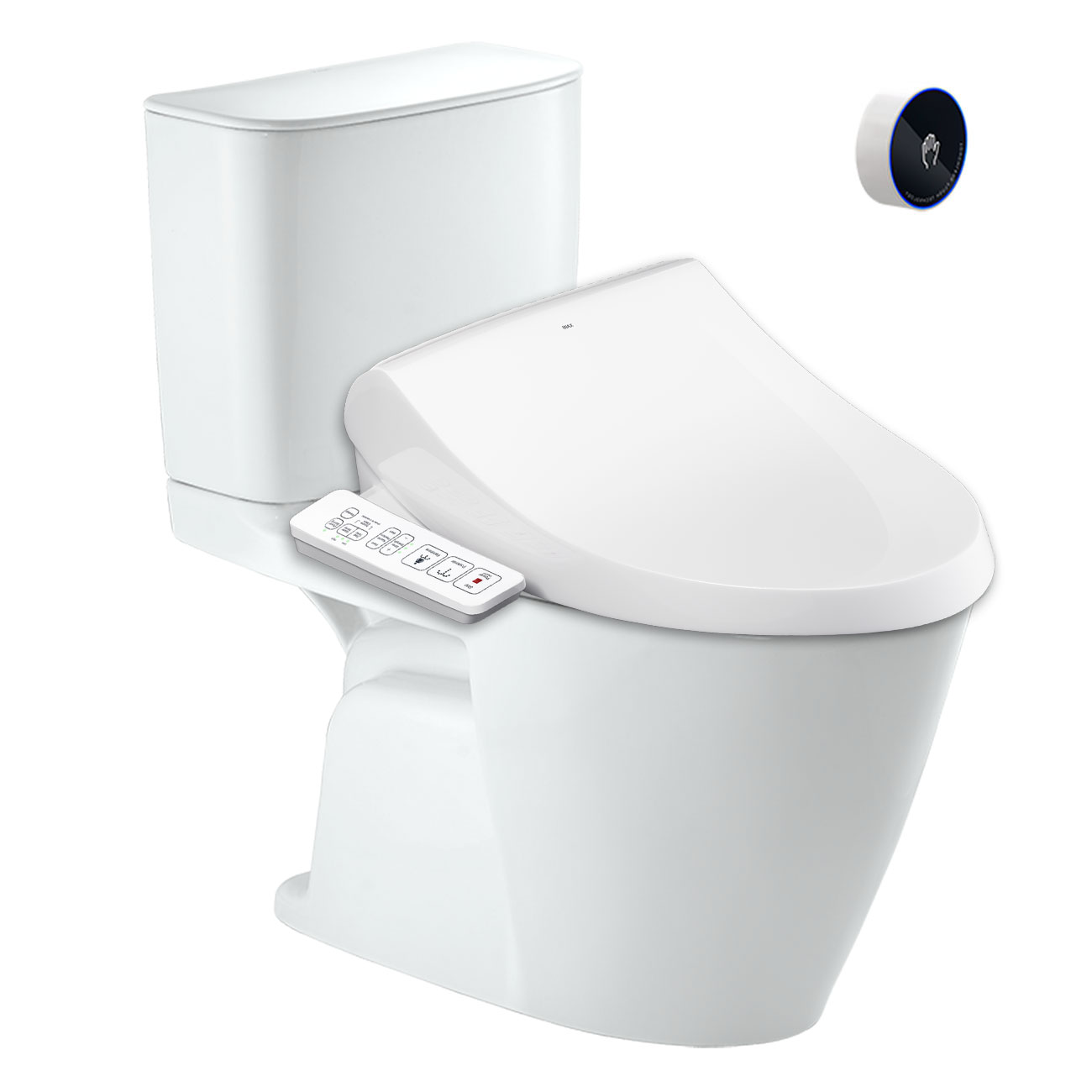 Thiết kế bồn cầu INAX ACT-602+CW-H17VN phù hợp phòng tắm gia đình Bồn cầu INAX ACT-602+CW-H17VN 2 khối nắp điện tử