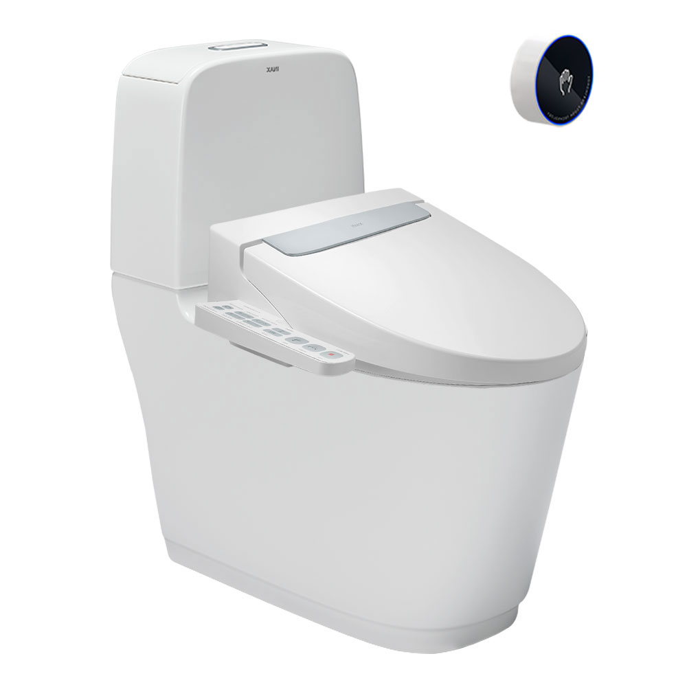 Thiết kế bồn cầu INAX ACT-832+CW-H20VN giúp phòng tắm gọn gàng và tiện nghi Bồn cầu INAX ACT-832+CW-H20VN thiết kế 2 khối xả cảm ứng