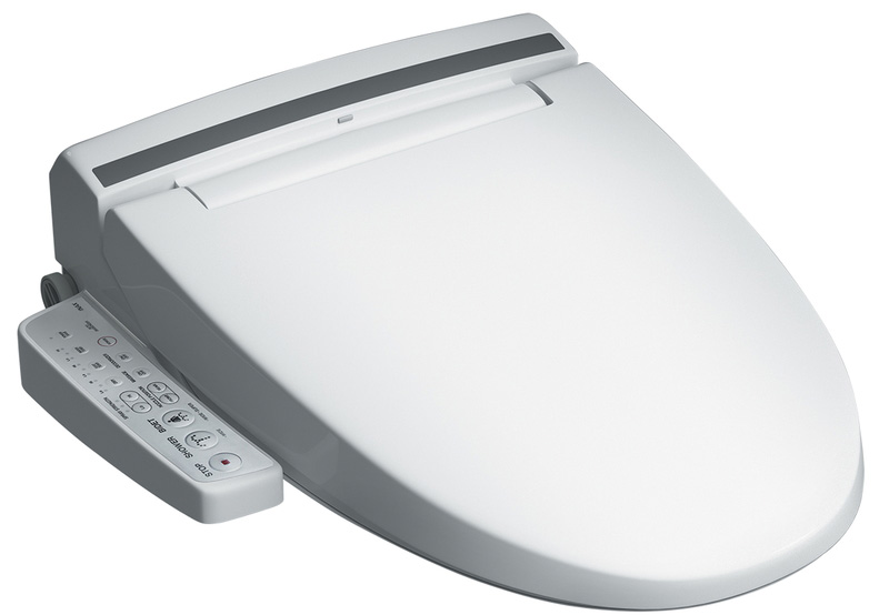 Nắp bồn cầu điện tử Inax CW-KB22AVN bảng điều khiển liền nắp màu trắng