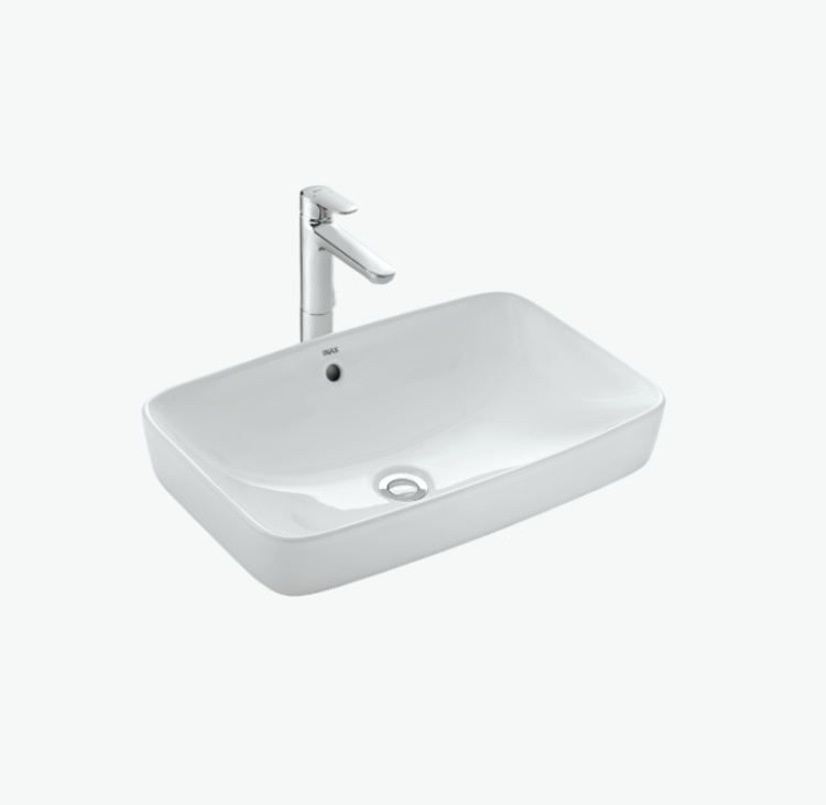Chậu lavabo INAX AL-299V đặt bàn men Aqua Ceramic