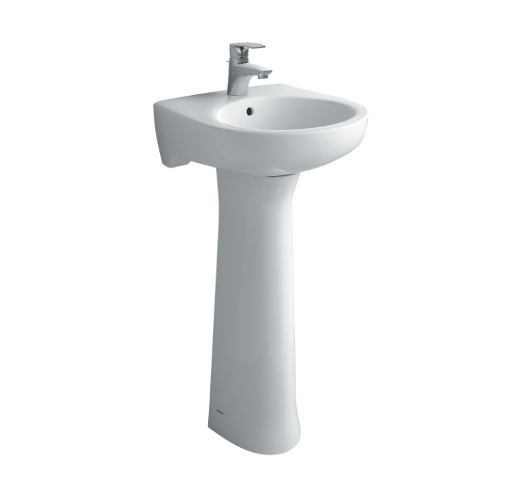 Bộ lavabo Inax L-284V phối chân dài L-284VD