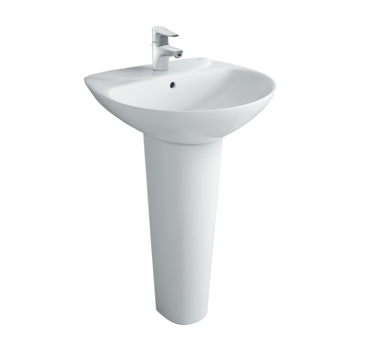 Bộ lavabo Inax L-288V phối chân dài L-288VD