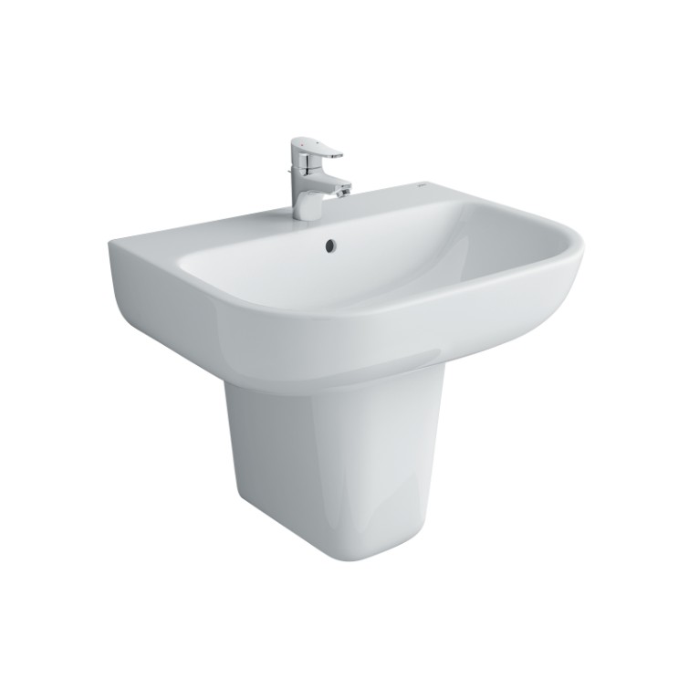 Bản vẽ kỹ thuật chân lavabo INAX L-297VC