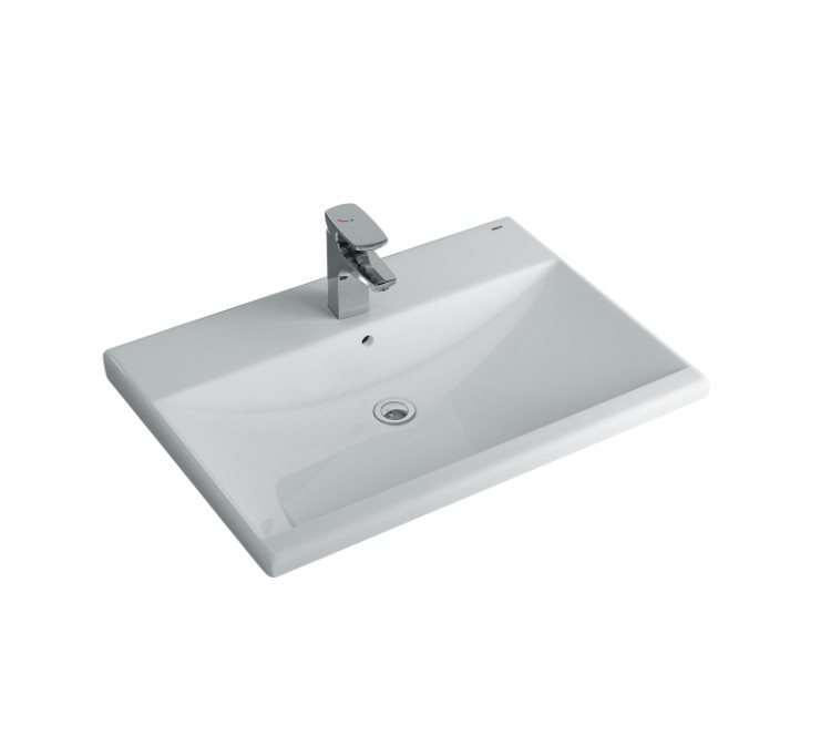 Chậu lavabo INAX AL-2397VFC dương bàn men Aqua Ceramic