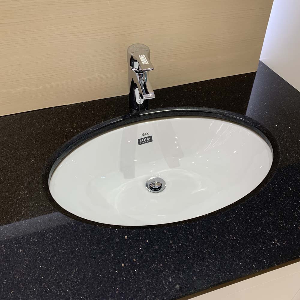 Chậu lavabo âm bàn INAX AL-2216V men Aqua Ceramic