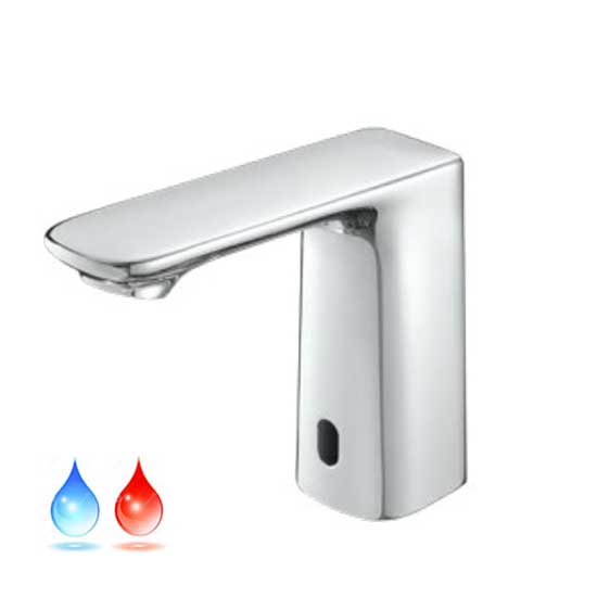 Vòi lavabo cảm ứng INAX AMV-91K mạ Crom Niken
