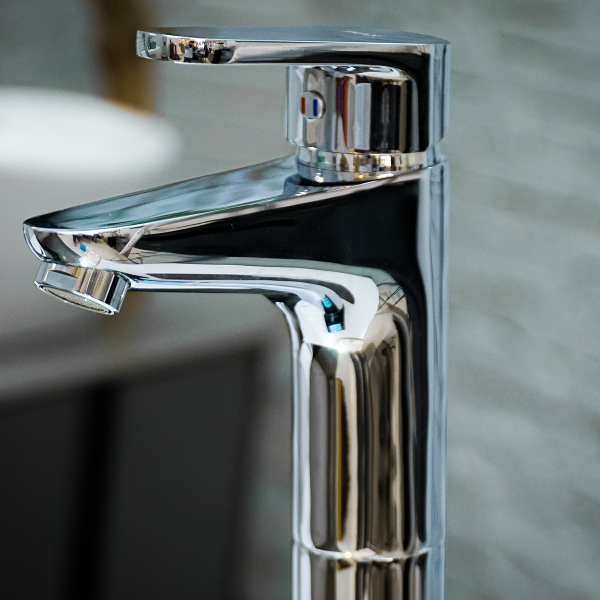 Vòi chậu INAX LFV-112SH cổ cao dùng cho lavabo đặt bàn