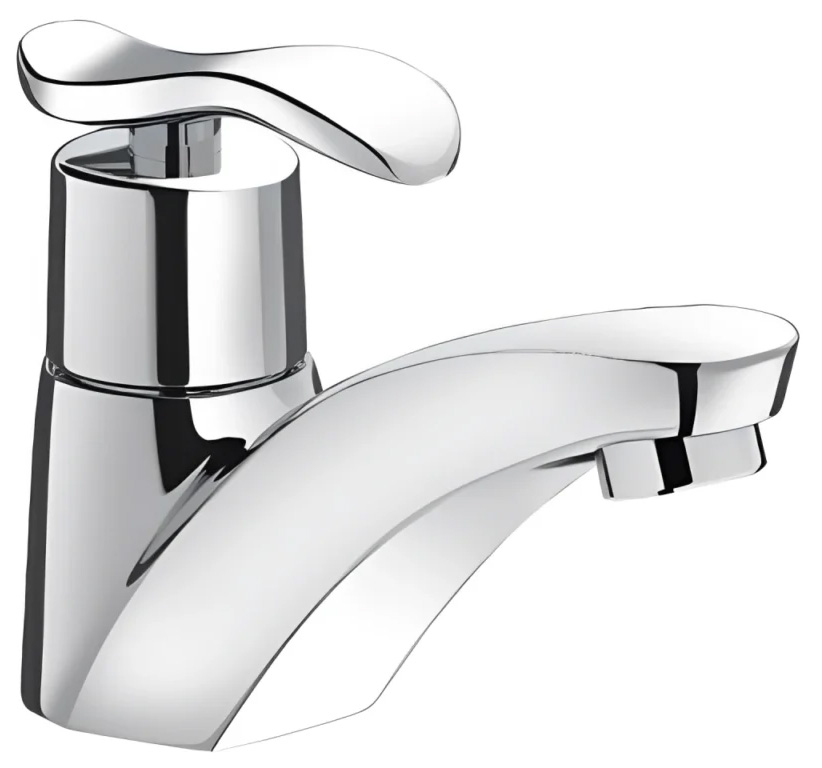 Vòi chậu lavabo Inax LFV-11A nước lạnh thân thấp mạ Crom Niken