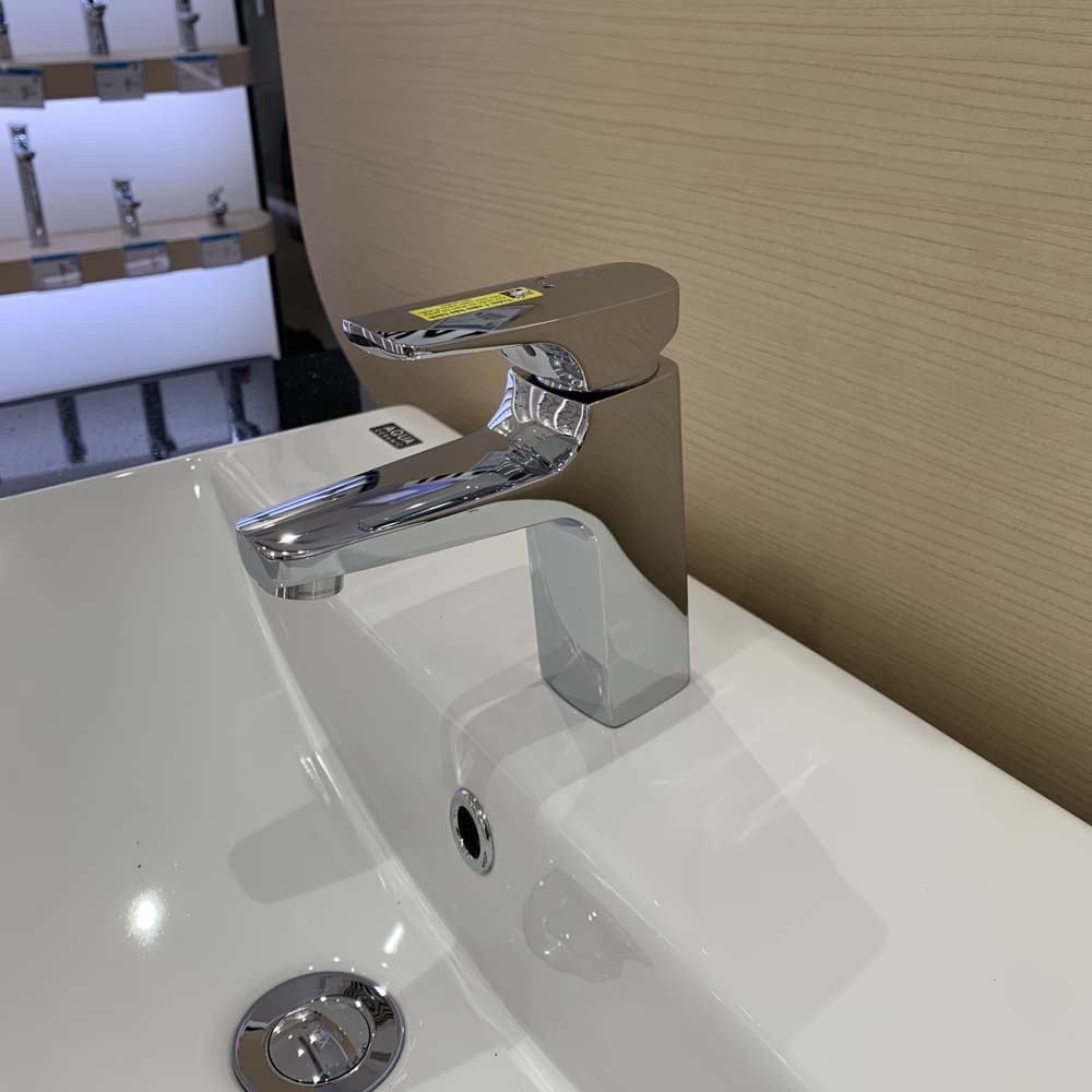 Vòi lavabo INAX LFV-5002S nóng lạnh 1 chân mạ Crom Niken