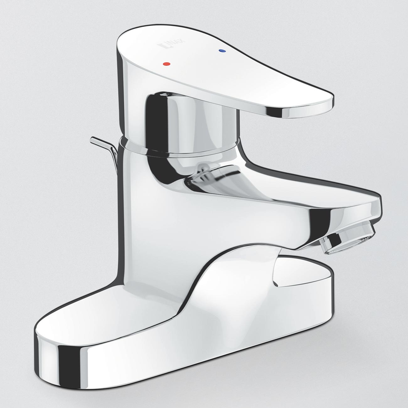 Vòi lavabo nóng lạnh INAX LFV-1001S mạ Crom dùng cho chậu 3 lỗ