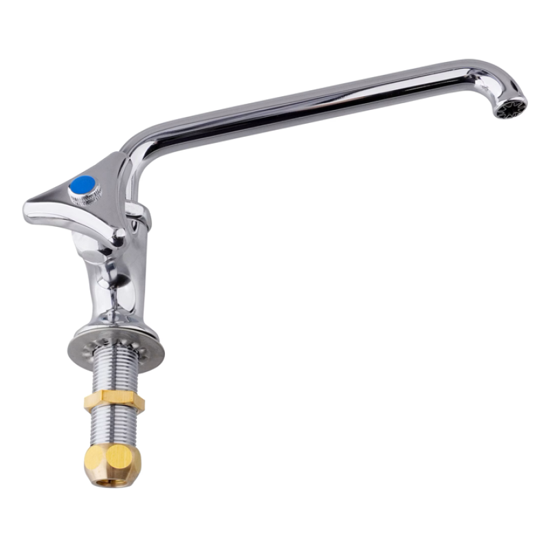 Vòi chậu lavabo Inax LF-14-13 nước lạnh thân đồng mạ Crom Niken