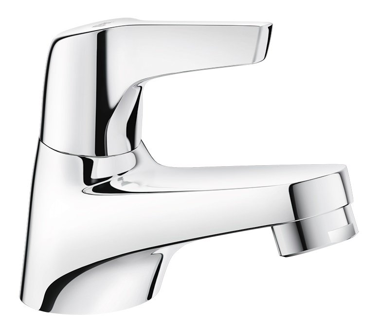 Vòi chậu lavabo Inax LFV-17 nước lạnh thân thấp mạ Crom Niken