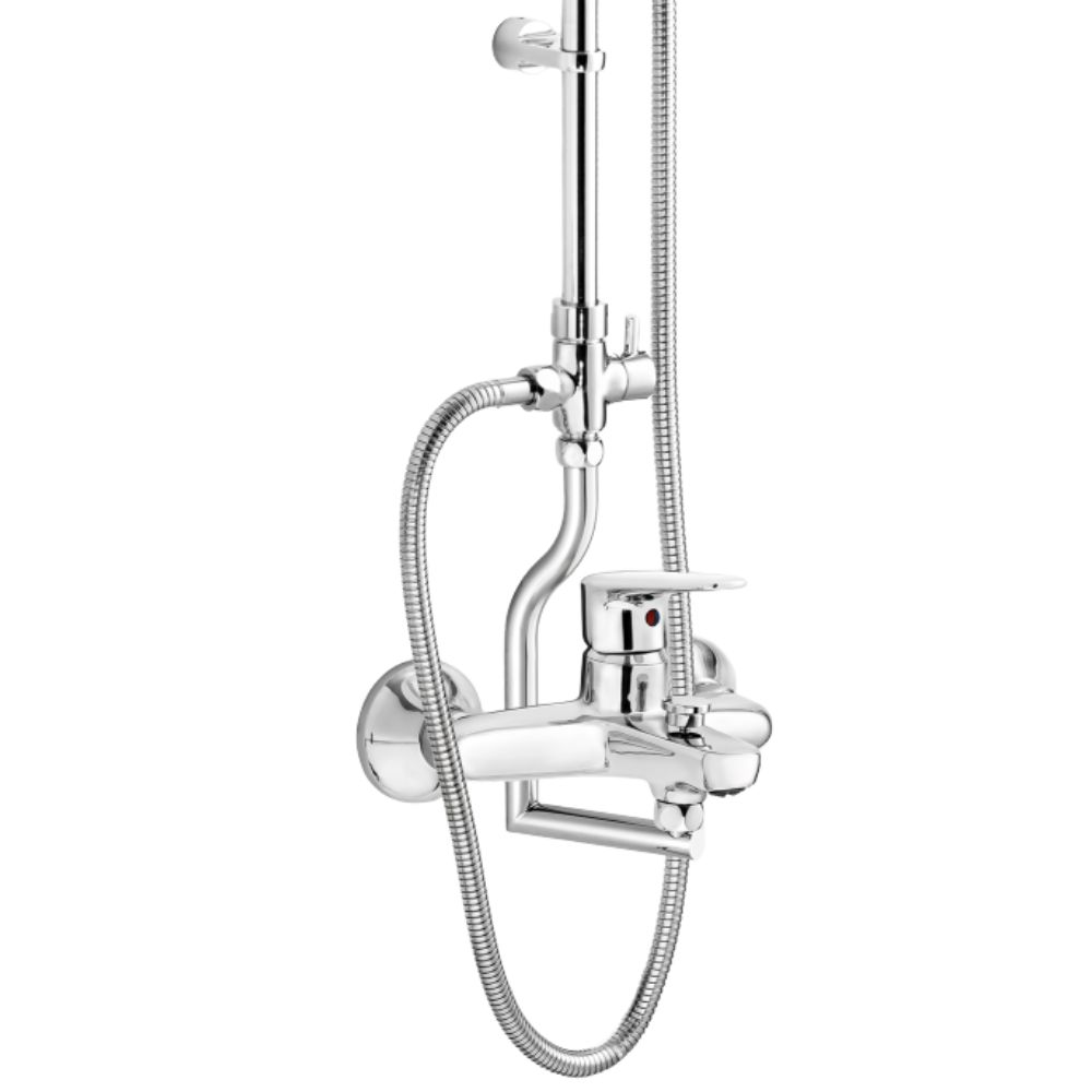 Thân vòi sen tắm cây INAX BFV-1115S-2 mạ Crom Niken