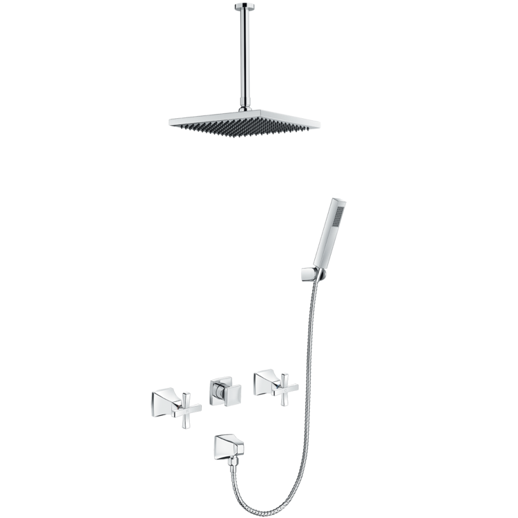 Sen tắm âm tường INAX BFV-81SEHC thiết kế tân cổ điển