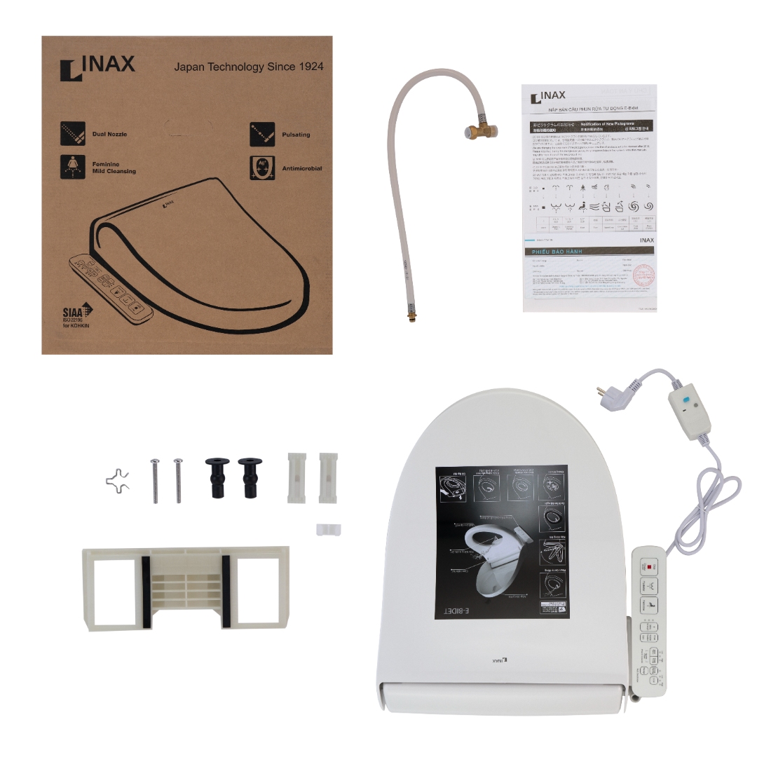 Nắp bồn cầu điện tử INAX CW-H18VN