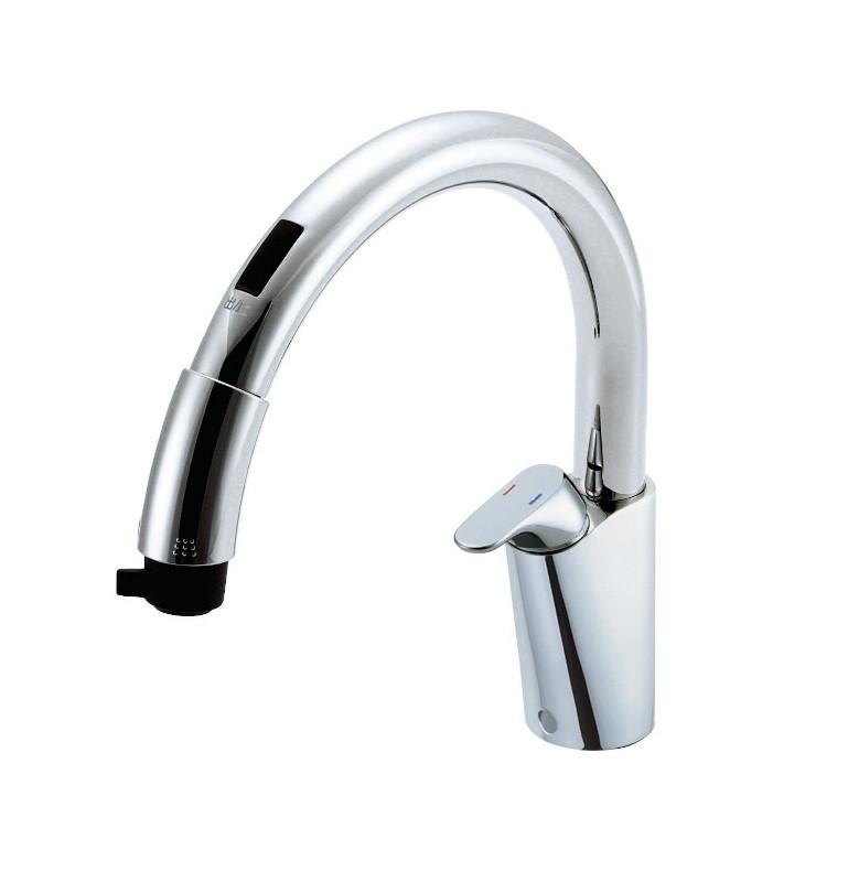 Vòi rửa chén bát INAX JF-NB4545SX cảm ứng pin nóng lạnh