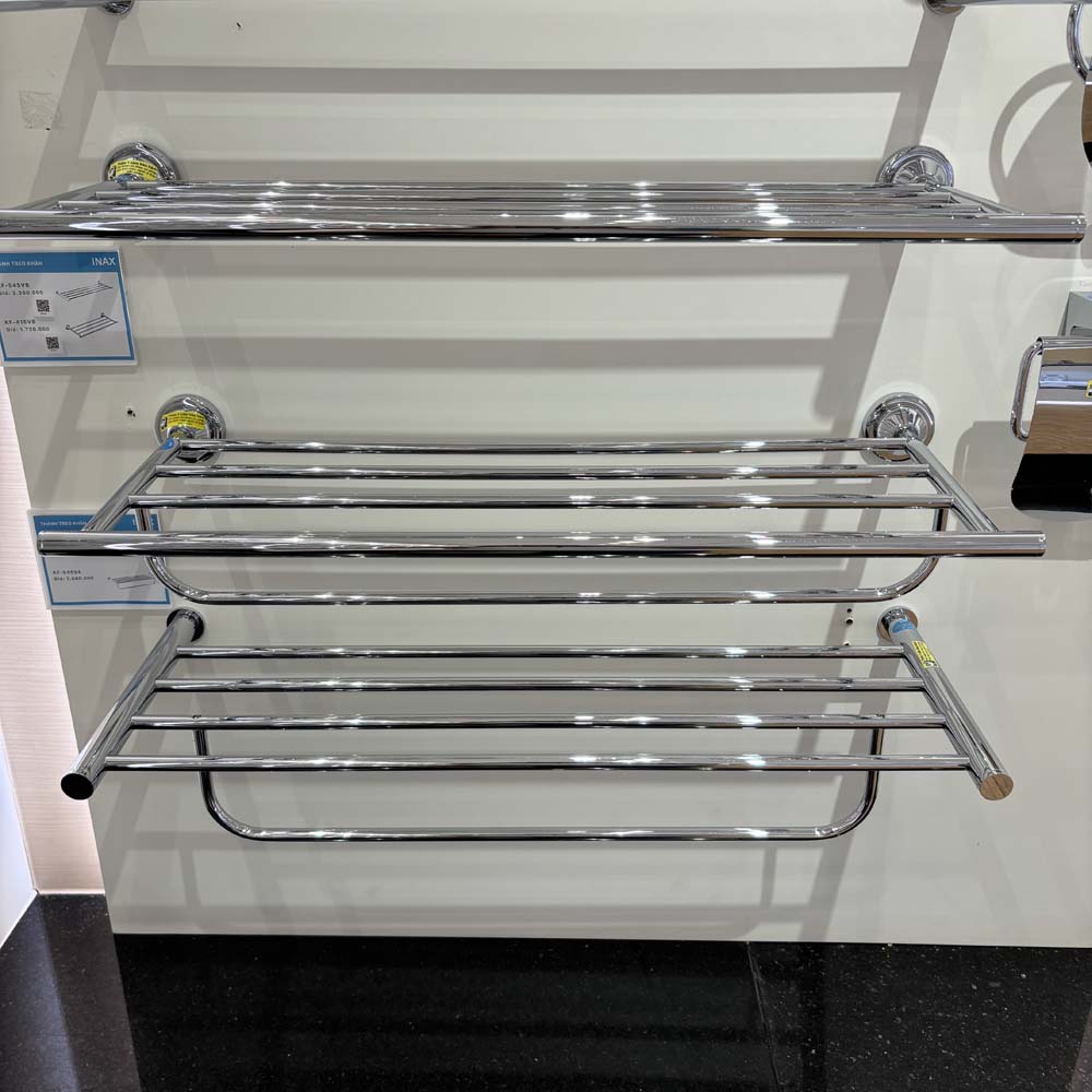 Giá treo khăn INAX KF-415VA inox sáng bóng