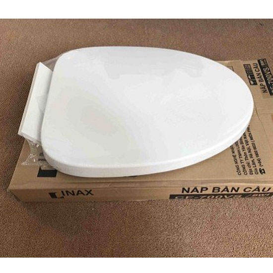 Nắp bồn cầu rơi êm INAX CF-700VS màu trắng