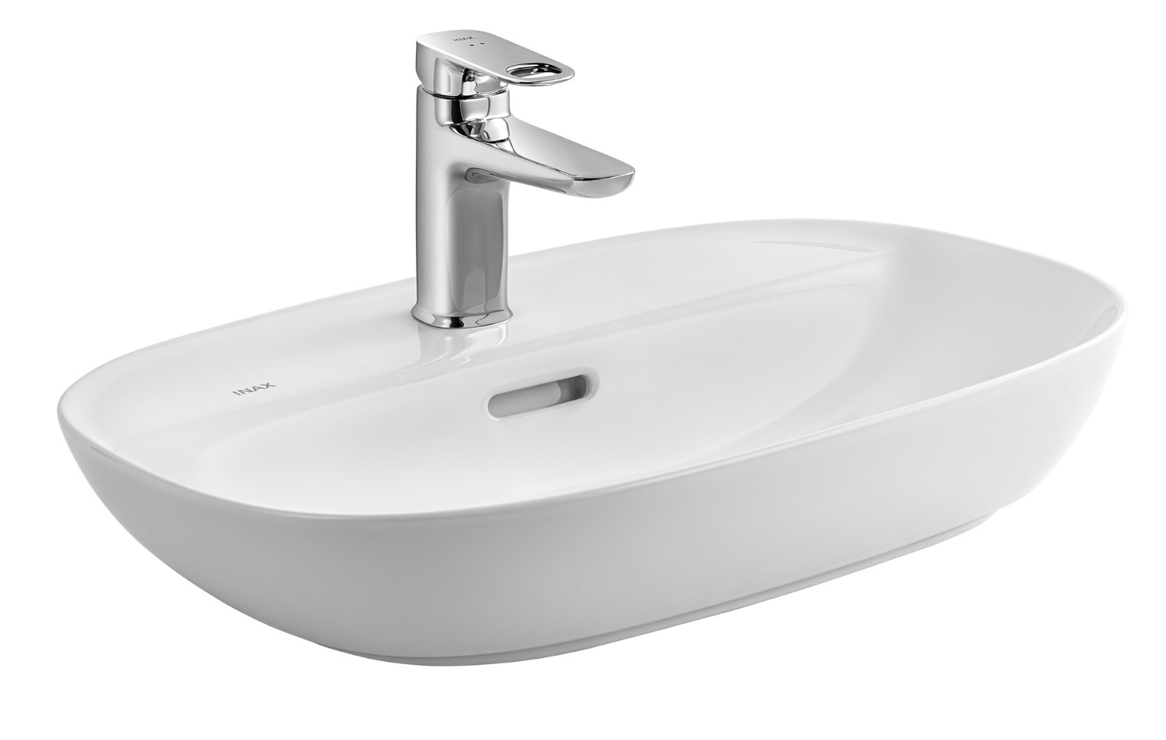 Chậu rửa lavabo Inax AL-662VFC/BW1 men Aqua Ceramic