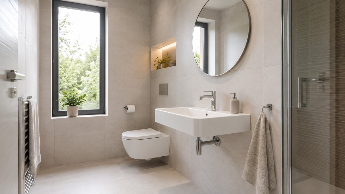 Chậu lavabo INAX treo tường cho phòng vệ sinh nhỏ